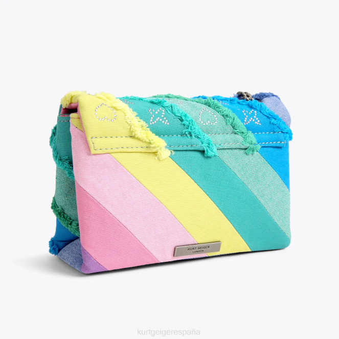 Kurt Geiger mujer londres denim medio kensington 2LPR14 | bolsas varios/otros